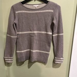 Benedetta B Women’s Size Medium Tan Cream Sweater